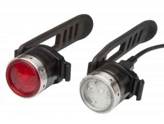 Набор фонарей LED Lenser B2R Front,white + B2R Back, red